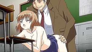 Teacher copulates jaw-dropping manga student
