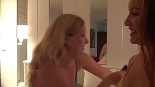 Teens huge-titted & gasping